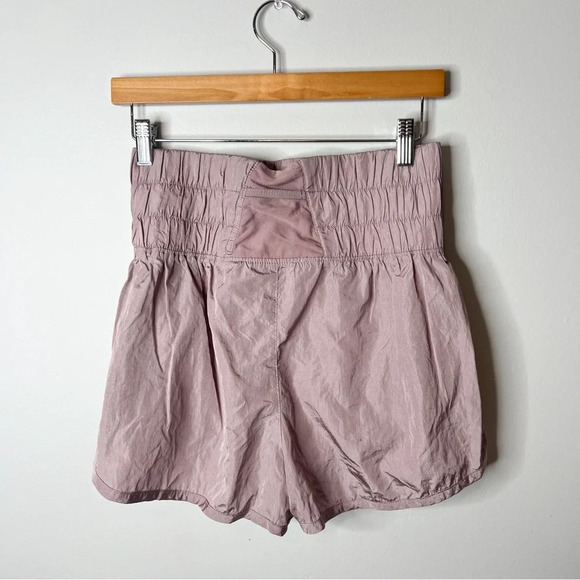Free People Movement The Way Home Shorts in Purple Dust - Picture 6 of 8